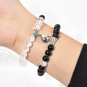 Magnetic Couple Bracelet – Matching Heart Bracelets for Boyfriend, Girlfriend - Image 4
