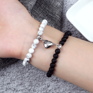 Magnetic Couple Bracelet – Matching Heart Bracelets for Boyfriend, Girlfriend - Image 3