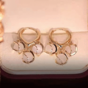 Luxury Opal Stud Earrings - Image 6