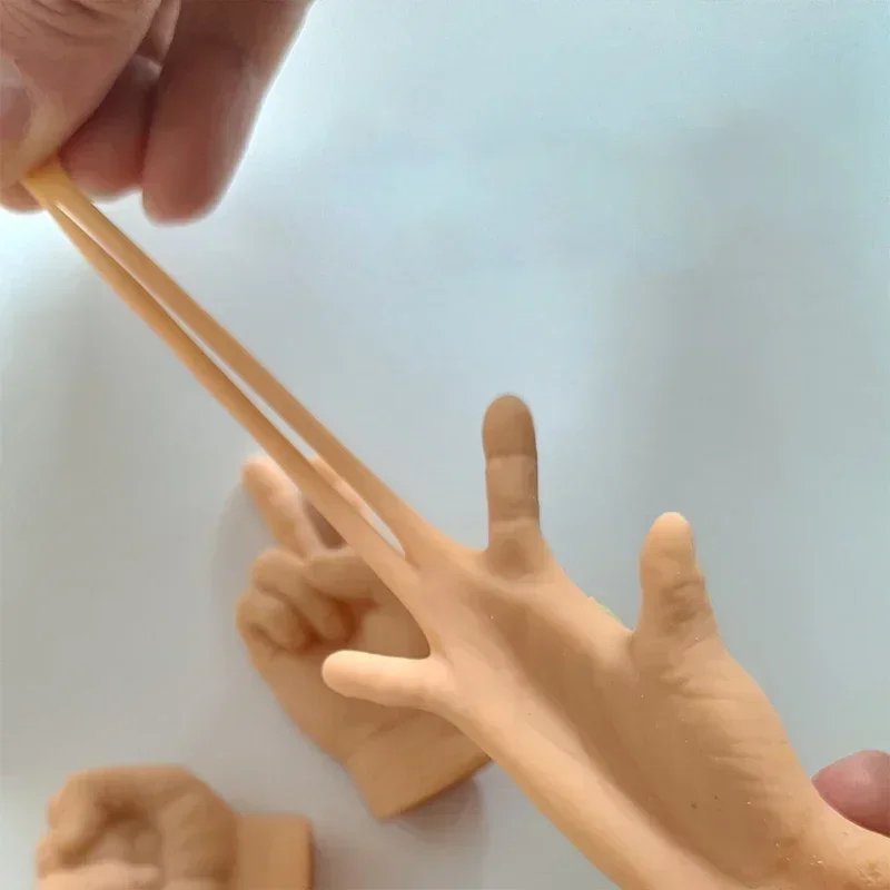 6 Pcs Stretchable Mini Hands for Cat & Dog | Funny Silicone Mini Hands for Pets - Image 3